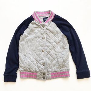 Gapkids quilt stitched varsity jacket VGUC L(10Y)